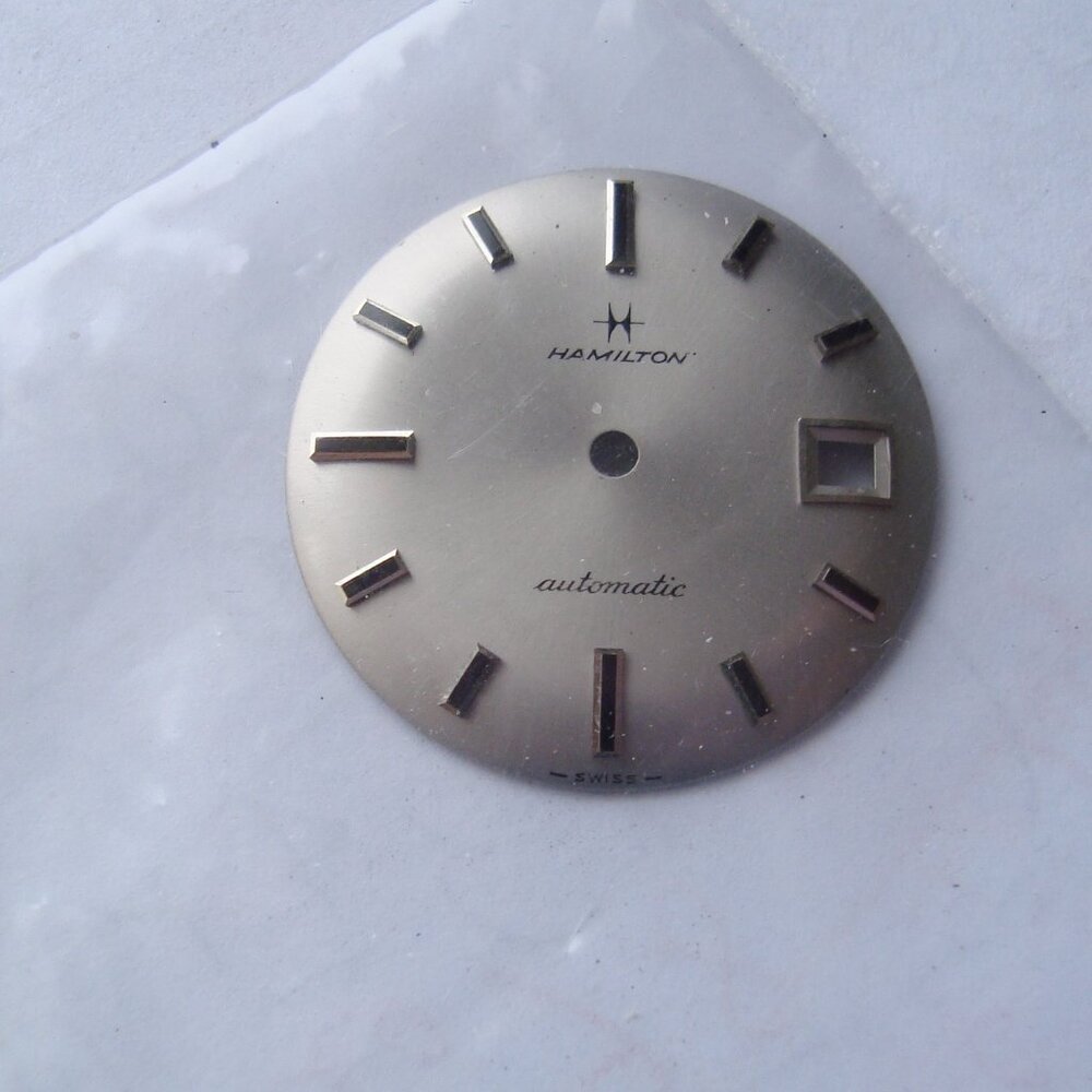 VINTAGE NOS HAMILTON DIAL  28.5 MM DIAMETER